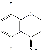 (R)-5,8-difluoro-3,4-dihydro-2H-chromen-4-amine Struktur