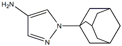 1-(1-adamantyl)-1H-pyrazol-4-amine Struktur