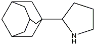 2-(1-adamantyl)pyrrolidine Struktur