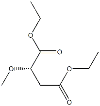 [S,(-)]-Methoxysuccinic acid diethyl ester Struktur