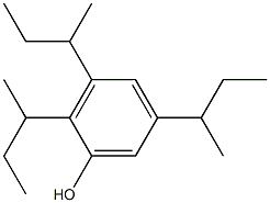 2,3,5-Tri-sec-butylphenol Struktur