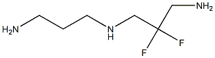 N-(3-Aminopropyl)-2,2-difluoropropane-1,3-diamine Struktur