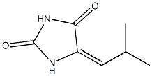 5-Isobutylidenehydantoin Struktur