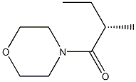 (+)-4-[(S)-2-Methylbutyryl]morpholine Struktur