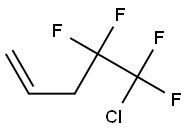 5-Chloro-4,4,5,5-tetrafluoro-1-pentene Struktur