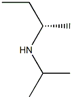 [S,(+)]-N-(1-Methylethyl)-1-methyl-1-propanamine Struktur