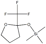 2-(Trifluoromethyl)-2-(trimethylsiloxy)tetrahydrofuran Struktur