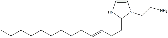 1-(2-Aminoethyl)-2-(3-tridecenyl)-4-imidazoline Struktur