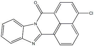 4-Chloro-7H-benzimidazo[2,1-a]benz[de]isoquinolin-7-one Struktur