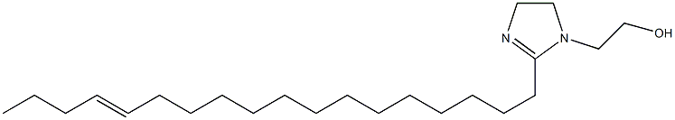 2-(14-Octadecenyl)-2-imidazoline-1-ethanol Struktur