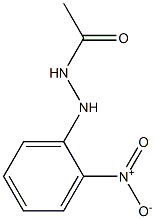 N'-(o-Nitrophenyl)acetohydrazide Struktur