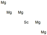 Scandium pentamagnesium Struktur