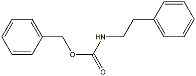 N-(Benzyloxycarbonyl)-N-phenethylamine Struktur