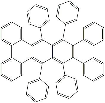 9,10,11,12,13,14-Hexaphenylbenzo[b]triphenylene Struktur