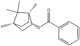 Benzoic acid (1R,2R,4R)-1,7,7-trimethylbicyclo[2.2.1]heptane-2-yl ester Struktur