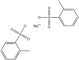 Bis(2-toluenesulfonic acid)magnesium salt Struktur