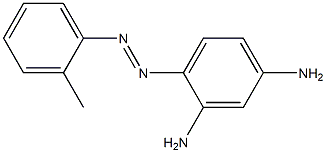 4-[(2-Methylphenyl)azo]-1,3-benzenediamine Struktur