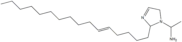 1-(1-Aminoethyl)-2-(5-hexadecenyl)-3-imidazoline Struktur