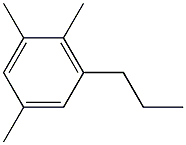 1,2,5-Trimethyl-3-propylbenzene Struktur