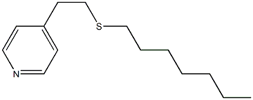 4-(2-Heptylthioethyl)pyridine Struktur