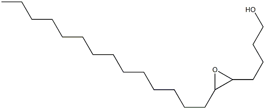 5,6-Epoxyicosan-1-ol Struktur