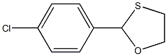 4-Chlorobenzaldehyde O,S-ethylenethioacetal Struktur