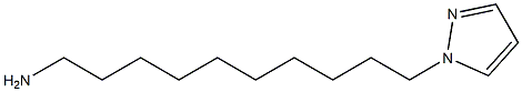 10-(1H-Pyrazol-1-yl)decan-1-amine Struktur