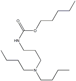 N-(3-Dibutylaminopropyl)carbamic acid pentyl ester Struktur