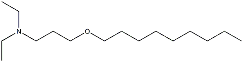 N,N-Diethyl-3-(nonyloxy)propylamine Struktur