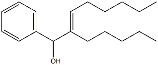 (2E)-1-Phenyl-2-pentyl-2-octene-1-ol Struktur