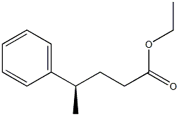 [R,(-)]-4-Phenylvaleric acid ethyl ester Struktur