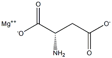 (S)-2-Aminosuccinic acid magnesium salt Struktur