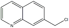 7-Chloromethylquinoline Struktur