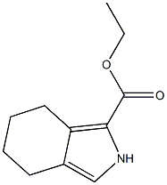 4,5,6,7-Tetrahydro-2H-isoindole-1-carboxylic acid ethyl ester Struktur