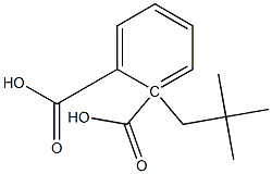 (-)-Phthalic acid hydrogen 1-[(S)-2,2-dimethyl(1-2H)propyl] ester Struktur