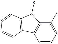 1-Methyl-9-potassio-9H-fluorene Struktur