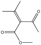 2-Acetyl-3,3-dimethylacrylic acid methyl ester Struktur