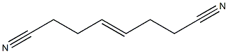 4-Octenedinitrile Struktur