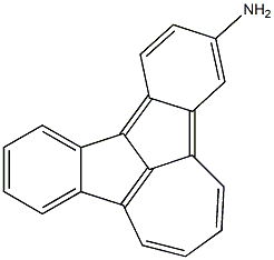 6-Aminobenz[a]indeno[1,2,3-cd]azulene Struktur