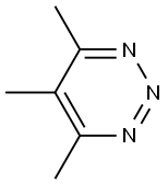 4,5,6-Trimethyl-1,2,3-triazine Struktur