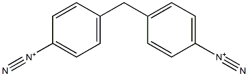 4,4'-Methylenebis(benzenediazonium) Struktur