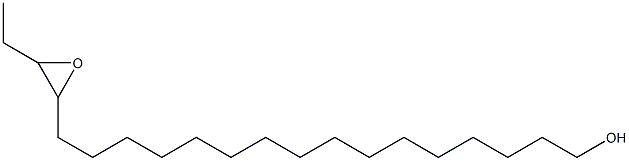 17,18-Epoxyicosan-1-ol Struktur