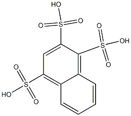 1,2,4-Naphthalenetrisulfonic acid Struktur