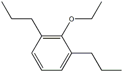 1-Ethoxy-2,6-dipropyl-benzene Struktur