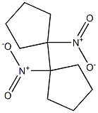 1,1'-Dinitro-1,1'-bi(cyclopentane) Struktur