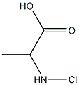 2-Chloroaminopropionic acid Struktur