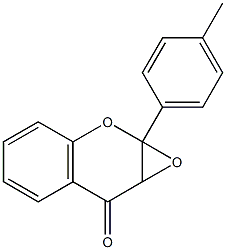 2,3-Epoxy-2,3-dihydro-4'-methylflavone Struktur