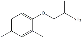 1-(2,4,6-Trimethylphenoxy)-2-propanamine Struktur