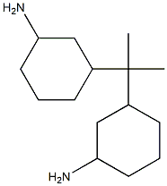 3,3'-Isopropylidenebis(cyclohexanamine) Struktur