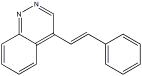 4-Styrylcinnoline Struktur